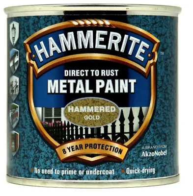 £8.69 • Buy Hammerite Metal Paint 250ML Smooth Hammered Satin 