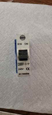 £5 • Buy Wylex Plug In MCB Fuse Replacement B16