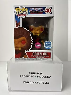 Funko Pop! Masters Of The Universe #40 Grizzlor Flocked Funko Shop Exclusive • $10.90