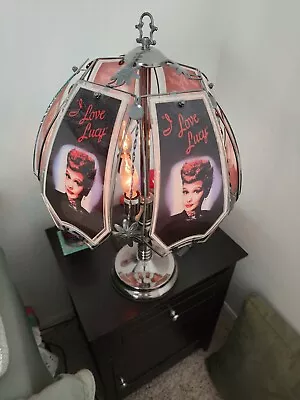 I Love Lucy Lamp And Red Phone Pluse Extra Glass & Lights • $14.99