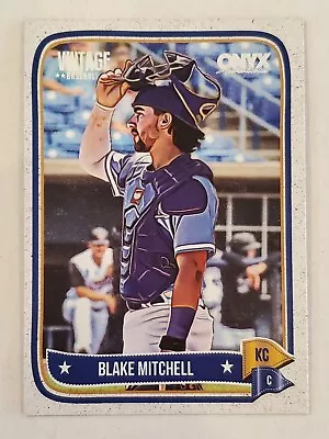 BLAKE MITCHELL 2024 Onyx Vintage BASE CARD #OVBLMI Royals • $1.79