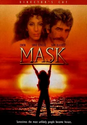 Mask  - Director's Cut  - Cher  Eric Stoltz  Sam Elliott Laura Dern  New DVD • $9.08