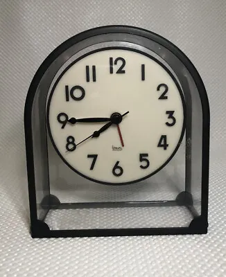 Michael Graves Memphis Mantel/Shelf Clock Plastic W Metal Frame And Alarm • $49.50