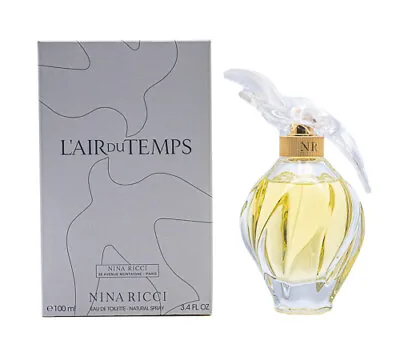L'air Du Temps By Nina Ricci 3.3 / 3.4 Oz EDT Perfume For Women Brand New Tester • $32.48
