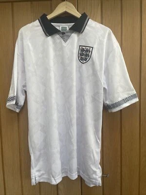 £10 • Buy England Retro 1990 Football Shirt (new Ex Display) Large