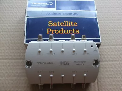 Teleste Multiswitch 4 Outputs - MWA214 ( Discontinued Item ) • £20