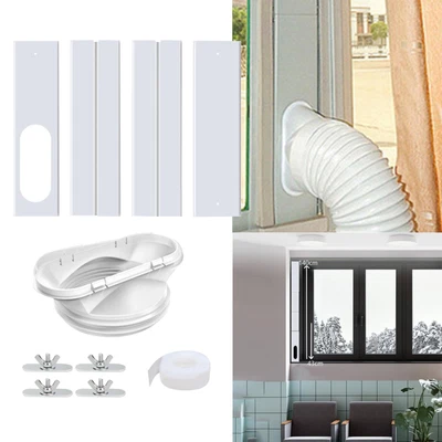 $48.53 • Buy Portable Air Conditioner Window Kit Universal For Exhaust Hose Ducting