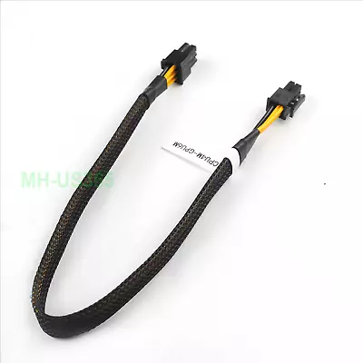 CPU 4pin Male To GPU 6pin Male Video Graphics Card PCI Express Power Cable 35cm • $7.99