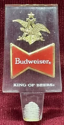 Vintage Anheuser Busch Budweiser King Of Beers Advertising Beer Tap Handle Knob • $9.99