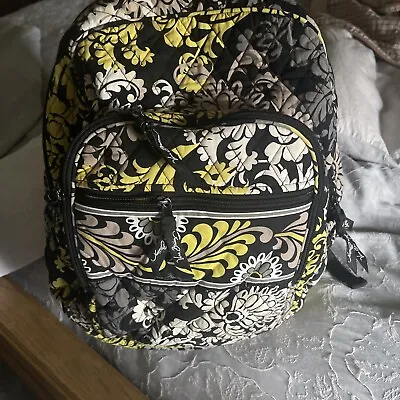 Vera Bradley Backpack Baroque Medium Campus Laptop Tablet School Bag • $29.99