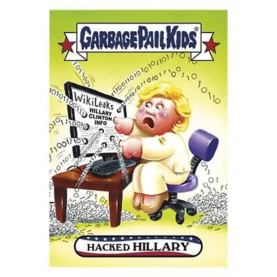 Garbage Pail Kids Disg-Race To The White House Hacked Hillary #27 • $27.99