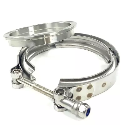 Stainless Steel Flange Clamp Kit 4  For S400 S400SXE S475 S480 S463 Turbine Exit • $34.99