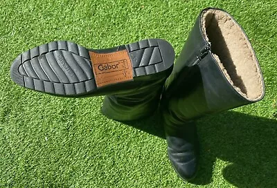 Gabor Ladies Sheepskin Boots Size 4.5 • £12
