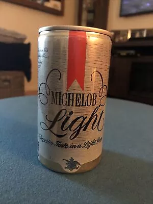 Vintage Michelob Light 12oz Pull Tab Beer Can Bottom Emptied • $3