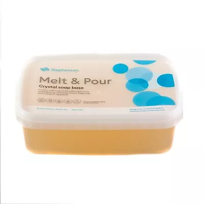 Melt And Pour Soap Base - Carrot Cucumber & Aloe SLS & SLES - 1Kg • £11.95