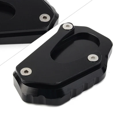 $17.17 • Buy Kickstand Side Stand Enlarger Plate Black For Suzuki V-Strom 1050A / XT 2020 USA