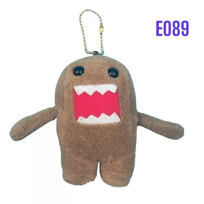 Domo Kun E089 Keychain Soft Plush 4  Stuffed Toy Doll Japan CUT TAG • $35