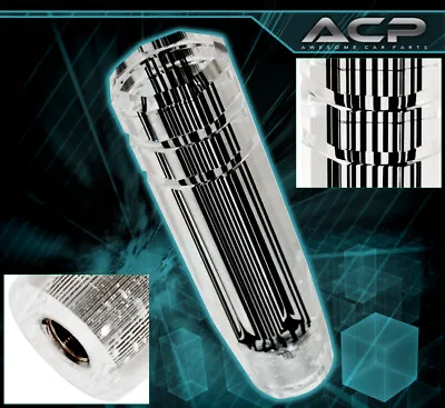 For Chevy 150mm M8/M10/M12 Clear 3D Style Shift Knob Selector Light Weight Black • $18.99