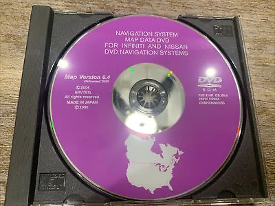 2006 Nissan Altima Navigation System DVD (6.4)- ROM MAP 25920-CR95A OEM Factory • $125