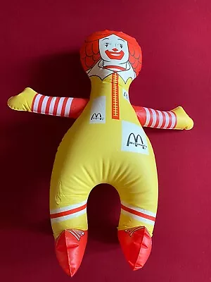 1980's McDonald's  New  Ronald McDonald Blow Up Doll (Scarce / Vintage) • $29