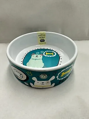 Mason Cash Cartoon Stoneware Medium Dog Pet Bowl 15cm • £11.99