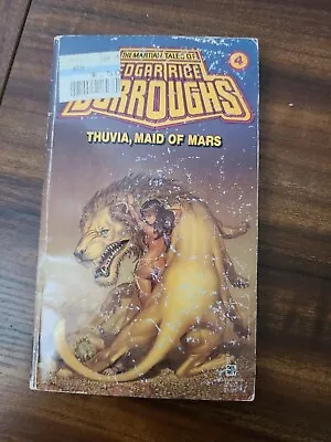 Thuvia Maid Of Mars Mass Market Paperbound Edgar Rice Burroughs • $4.99