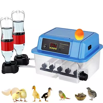 12-24 Egg Hatching Incubator With Automatic Turner For Hatching Turkey Goose • $54.89