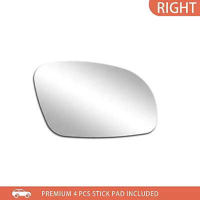 Mirror Glass Fits 2001-2010 VW Beetle Passenger Right Side RH Convex W/Adhesive • $13.83