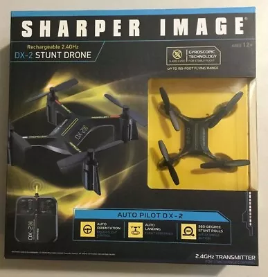 Sharper Image DX-2 Stunt Drone Complete W/retail Packaging Very Good Condition • $20