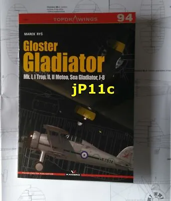 Gloster Gladiator Mk. I I Trop II II Meteo Sea Gladiator J-8 - KAGERO • $18.50