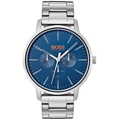 £64.99 • Buy Hugo Boss Orange 1550067 Copenhagen Blue Dial Steel Bracelet Chronograph Watch