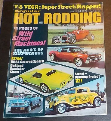 Popular Hot Rodding MAGAZINE June 1975 Wild Street Machines V8 Vega BX3 • $10.99