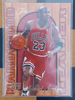 Michael Jordan 1995 Fleer Flair #4 Hardwood Leaders *Excellent Condition* • $12