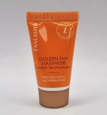 🩷 Lancaster Golden Tan Maximiser After Sun Lotion 15ml Travel Size Brand New • £6.99