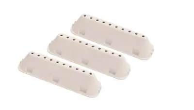 3 X Indesit Hotpoint Washing Machine 10 Hole Drum Paddles Lifters Triple Pack • £6.15