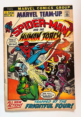Marvel Team-up #2/ Spider-Man And The Human Torch/ 1972 • $25