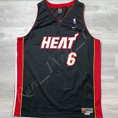 $74.99 • Buy Nba Jersey Miami Heat Eddie Jones Nike Swingman Sz 2xl Vtg Rare Butler James