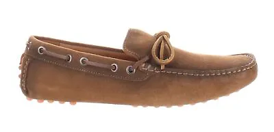 Johnnie-O Mens Getaway Driver Brown Moccasins Size 10 (6989725) • $53.59