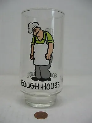 Vintage 1975 Coca-Cola Popeye Kollect-A-Set  ROUGH HOUSE  Drinking Glass • $7.99