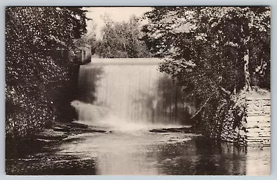 Falls At Upper Lake Mount Holyoke College Hadley MA C1910s Vintage Postcard • $4.99