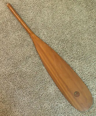 Page Brand Wood Paddle Oar 7” X 40” Vintage For Display - Nice Intact Decal - • $49.99