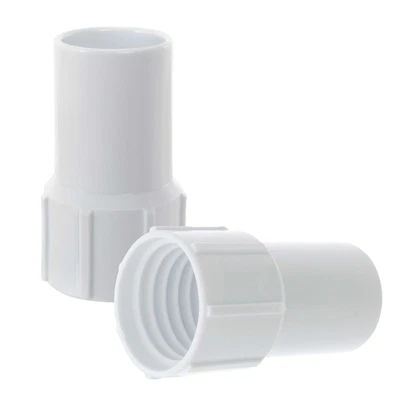 $7.99 • Buy 1-1/2  Pool Hose Replacement Cuff, 2 Pack, Spiral-Wound Vacuum Hoses Repair Ends