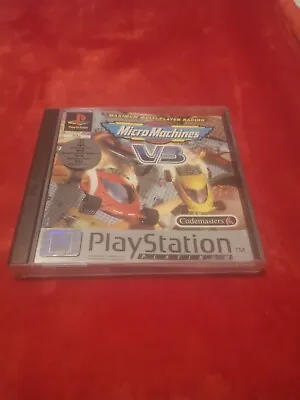 PlayStation 1 Micro Machines V3 PAL Complete • £14