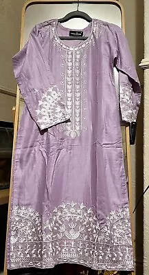 NEW  Indian-Pakistani SalwarKameez ReadyMade 3Piece Embroidery Suit (M) • £23.50