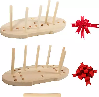 Bow Maker For Ribbon Holiday WreathsWooden Wreath Bow Maker Tool For Creating • $14.70