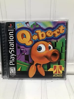 Qbert (Sony PlayStation 1 1999) Complete Tested Black Label PS1 • $8.95