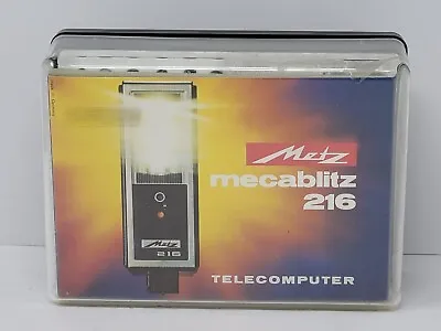 Metz Mecablitz 216 Telecomputer Vintage Complete In Box W/ Manual • $70.88