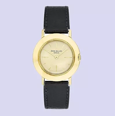 Patek Phillipe Geneve CALATRAVA 18K Yellow Gold Watch REF. 2594 • £5406.15