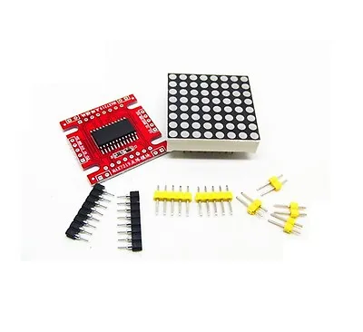 1PCS Red MAX7219 Dot Matrix Module Microcontroller Module DIY KIT  For Arduino • $1.77
