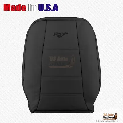 1999 2000 2001 2002 2003 2004 Ford Mustang V6 - Driver Top Leather Cover Black • $165.77